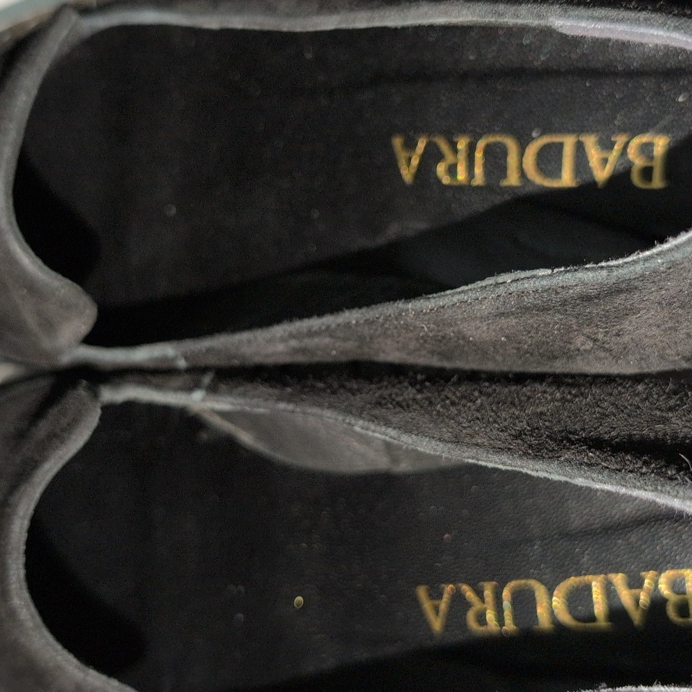 Fabulous Black Loafer Style Shoes Handmade In Poland. Leather - Picture 8 of 8
